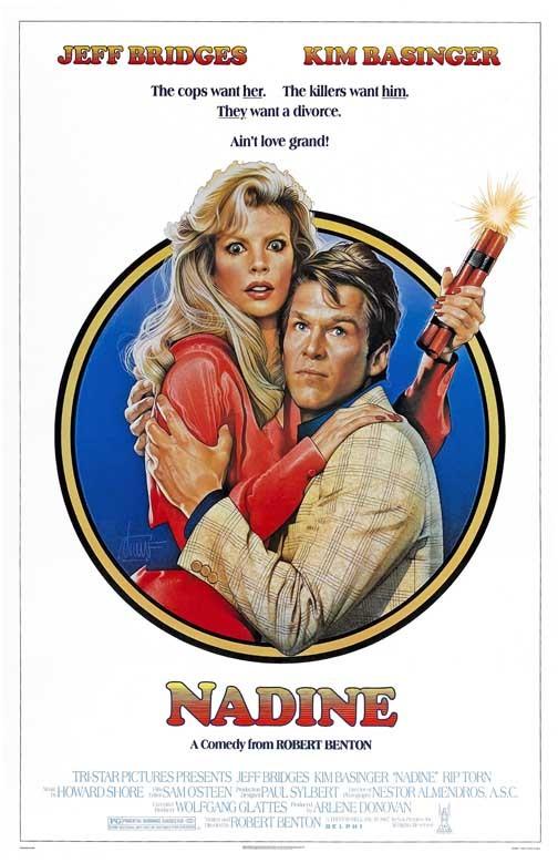 Jeff Bridges NADINE Kim Basinger movie poster 11x17