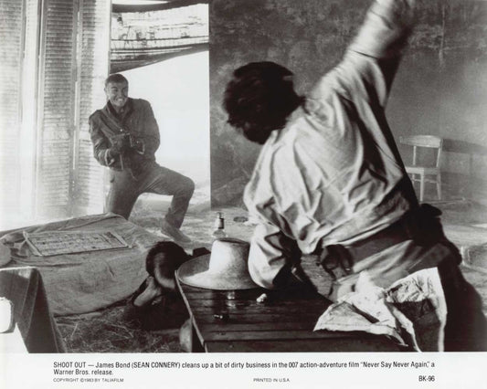 NEVER SAY NEVER AGAIN Sean Connery 1983 original press photo James Bond 007