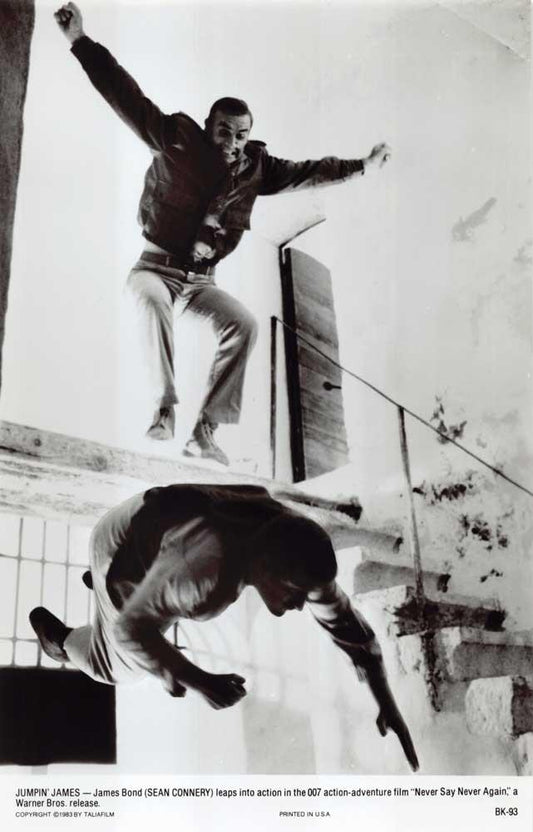 Sean Connery NEVER SAY NEVER AGAIN original 1983 press photo James Bond 007