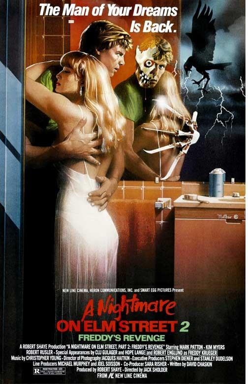 Robert Englund NIGHTMARE ON ELM STREET 2 FREDDY'S REVENGE movie poster 11x17