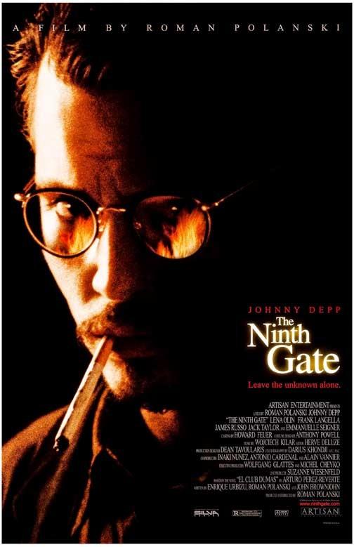 Johnny Depp THE NINTH GATE movie poster 11x17