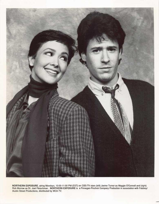 Rob Morrow NORTHERN EXPOSURE Janine Turner original 8x10 press photos