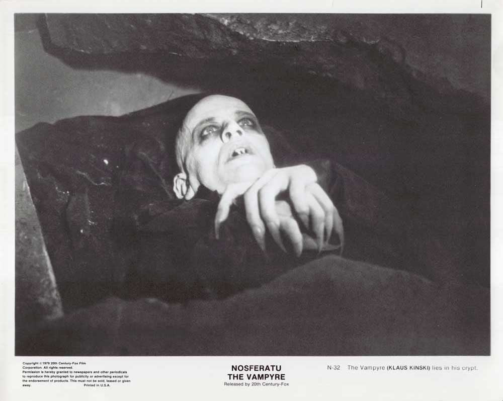 Klaus Kinski NOSFERATU THE VAMPYRE original 10x8 press photo