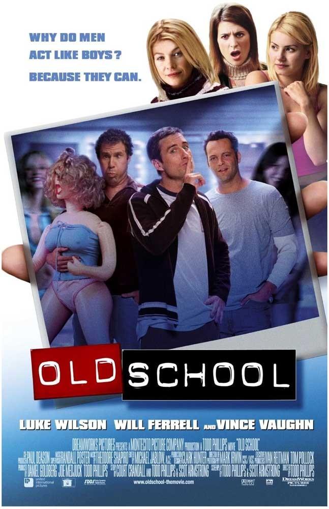 Will Ferrell OLD SCHOOL Vince Vaughn Ellen Pompeo cast movie poster 11x17