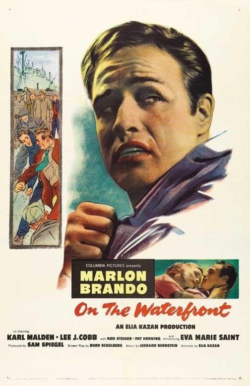 Marlon Brando ON THE WATERFRONT movie poster 11x17