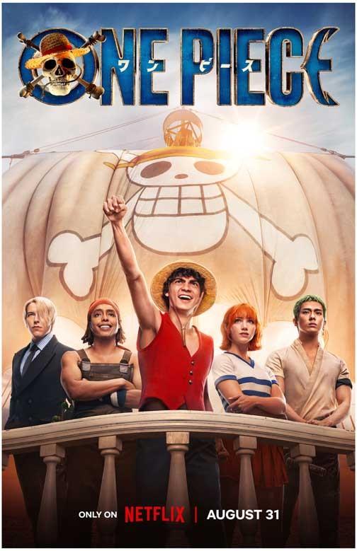 Monkey D. Luffy ONE PIECE cast poster 11x17 Netflix