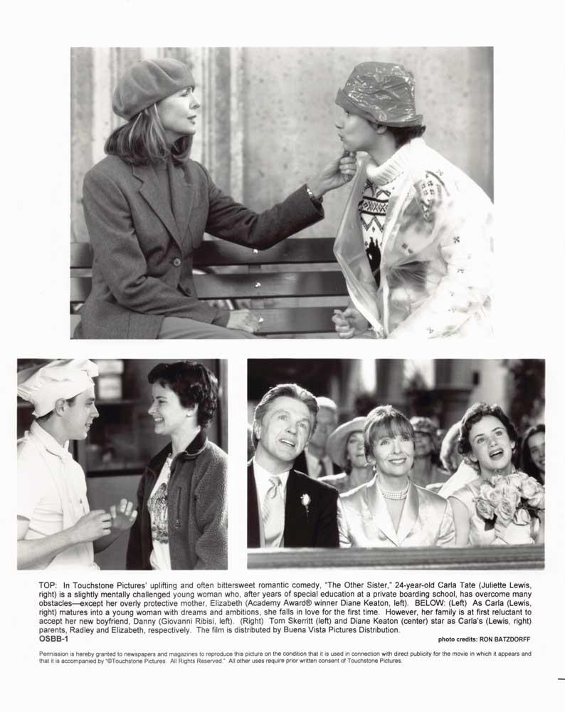 Diane Keaton OTHER SISTER Juliette Lewis original 8x10 press photo 1999
