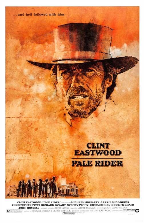 Clint Eastwood PALE RIDER movie poster 11x17