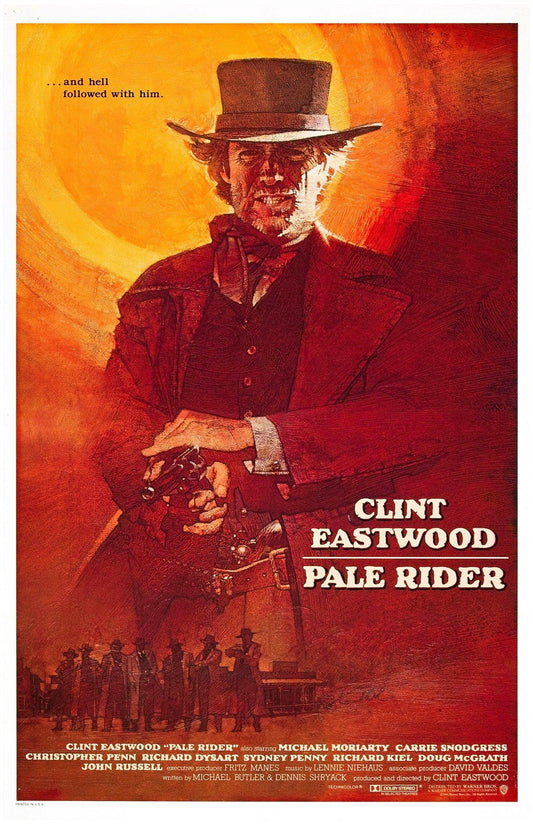 Clint Eastwood PALE RIDER 'Style B' movie poster 11x17