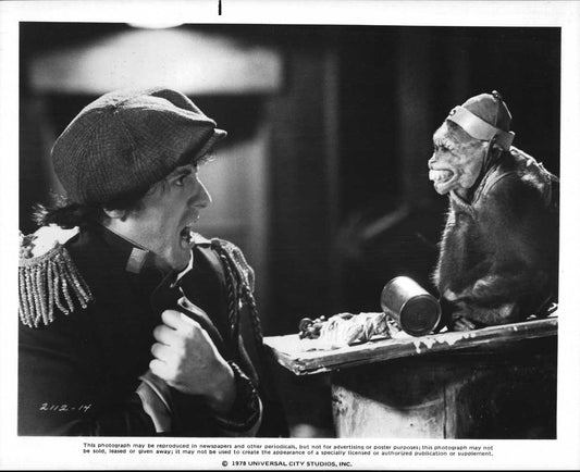 Sylvester Stallone PARADISE ALLEY monkey original 8x10 press photo 1978