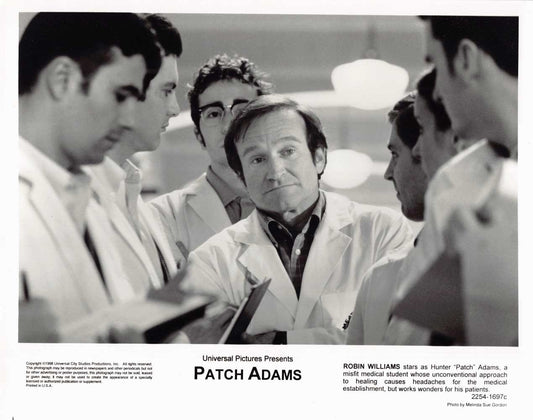 Robin Williams PATCH ADAMS original press photo 1998