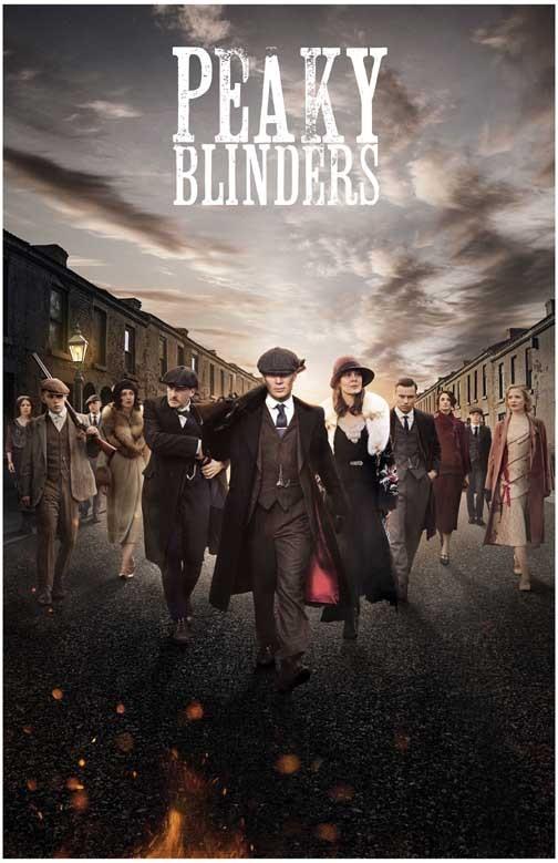 Cillian Murphy PEAKY BLINDERS cast poster 11x17