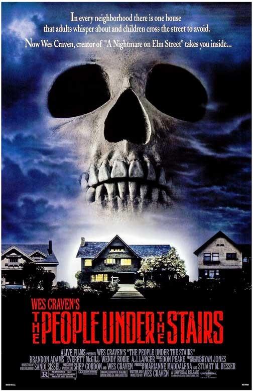 Wes Craven's PEOPLE UNDER THE STAIRS movie poster 11x17