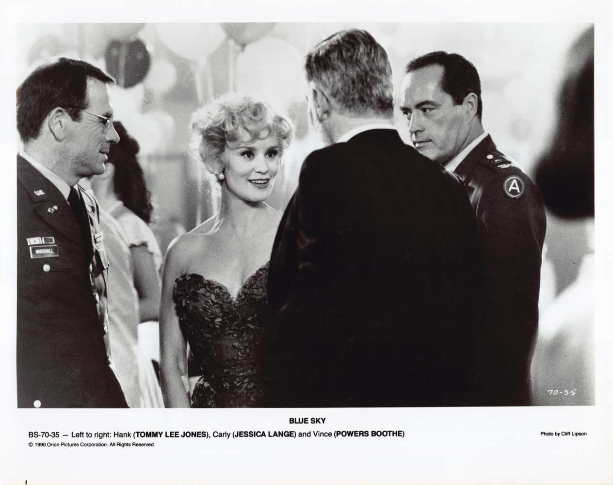 Tommy Lee Jones BLUE SKY Jessica Lange original 8x10 press photo 1990