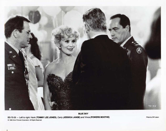 Tommy Lee Jones BLUE SKY Jessica Lange original 8x10 press photo 1990