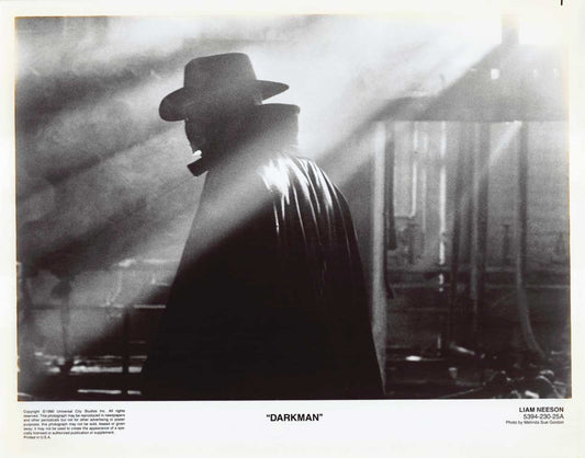Liam Neeson DARKMAN original 8x10 press photo 1990 Sam Raimi