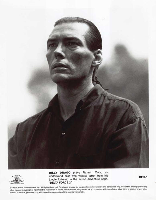 Billy Drago DELTA FORCE 2 original 8x10 press photo 1990