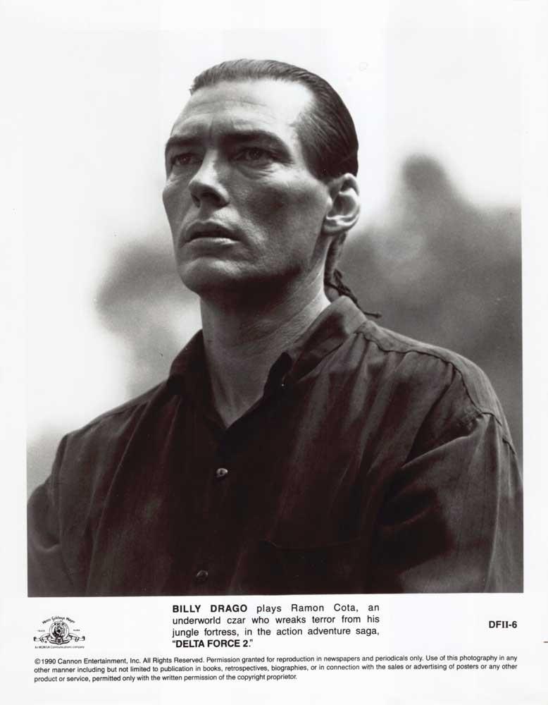 Billy Drago DELTA FORCE 2 original 8x10 press photo 1990