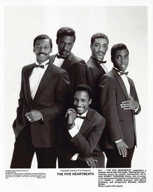 Robert Townsend FIVE HEARTBEATS Harry J Lennix original 8x10 press photo 1991