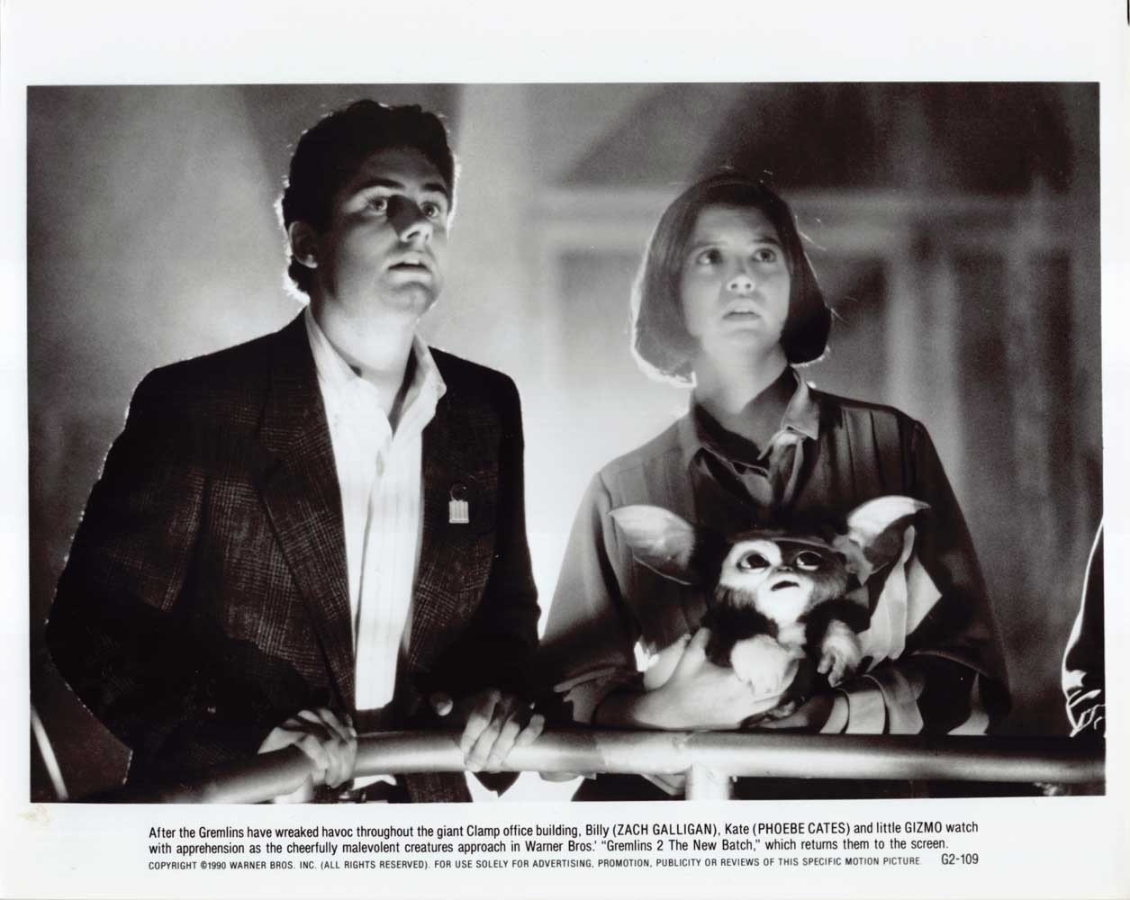 Zach Galligan GREMLINS 2 NEW BATCH Phoebe Cates original 8x10 press photos 1990