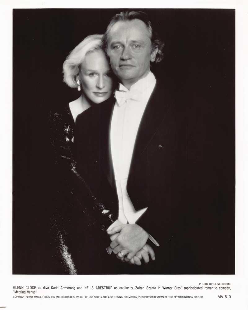 Glenn Close MEETING VENUS Neils Arestrup original 8x10 press photo 1991