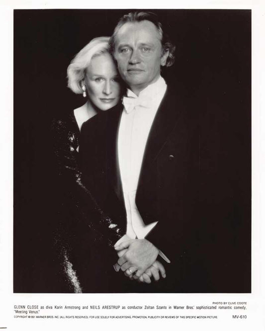 Glenn Close MEETING VENUS Neils Arestrup original 8x10 press photo 1991