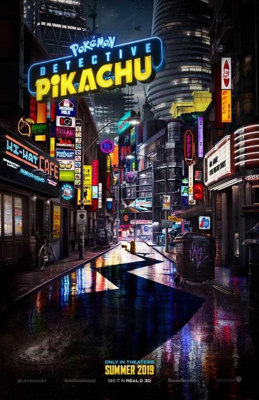 POKEMON DETECTIVE PIKACHU advance movie poster 11x17