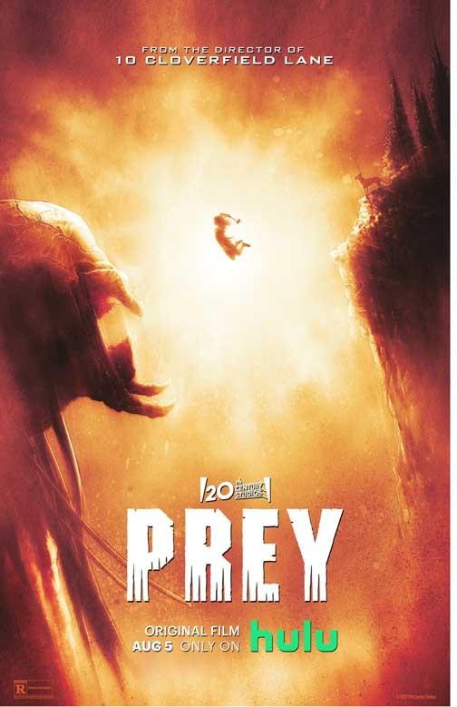 Amber Midthunder PREY advance movie poster 11x17 Predator
