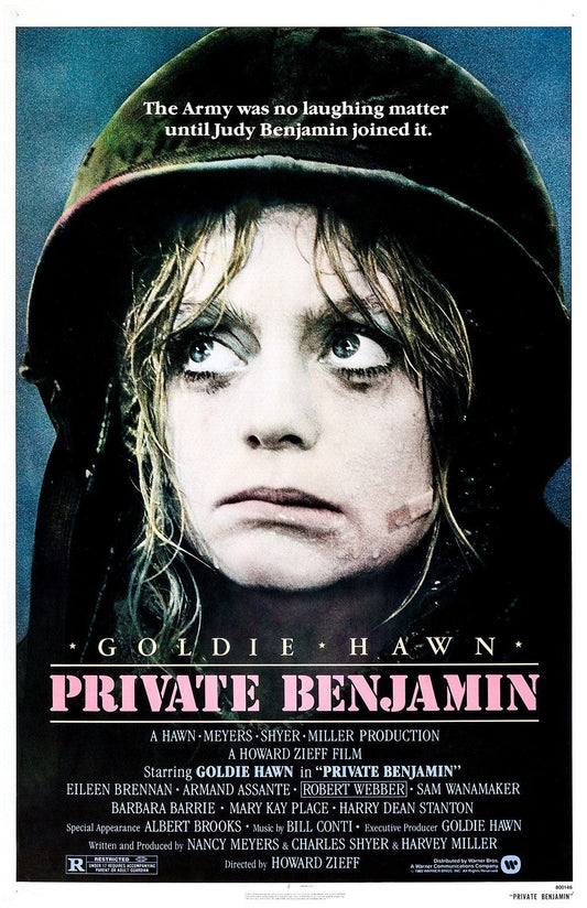 Goldie Hawn PRIVATE BENJAMIN movie poster 11x17