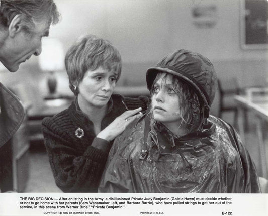Goldie Hawn PRIVATE BENJAMIN Barbara Barrie original press photo 1980