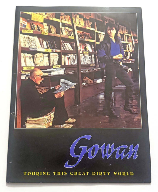 🎵 GOWAN Touring This Great Dirty World Concert Program Tour Book 🎵