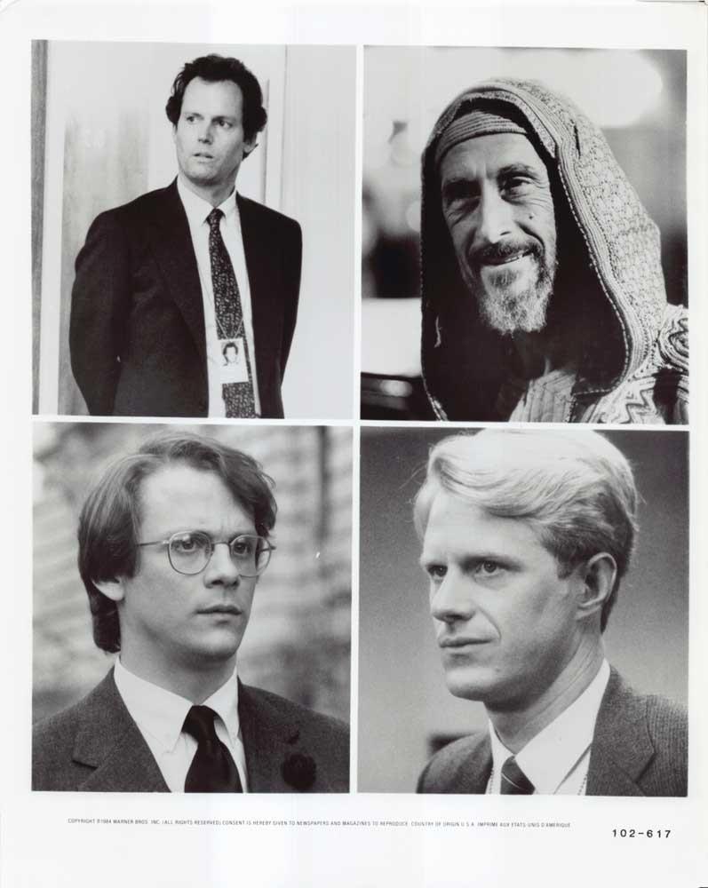 Ed Begley Jr. PROTOCOL Cliff De Young original studio 8x10 press photo 1984