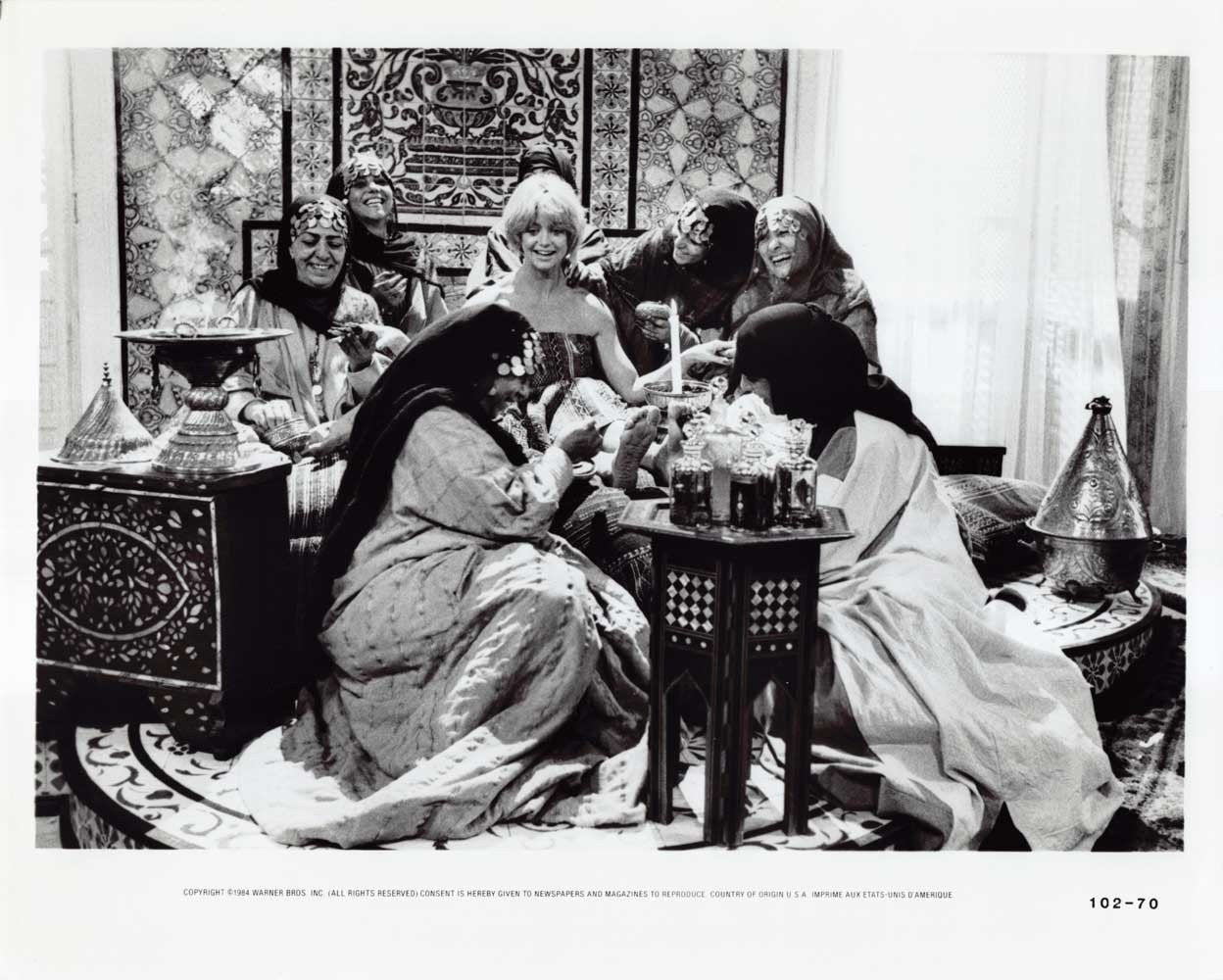 Goldie Hawn PROTOCOL original studio 10x8 press photo 1984