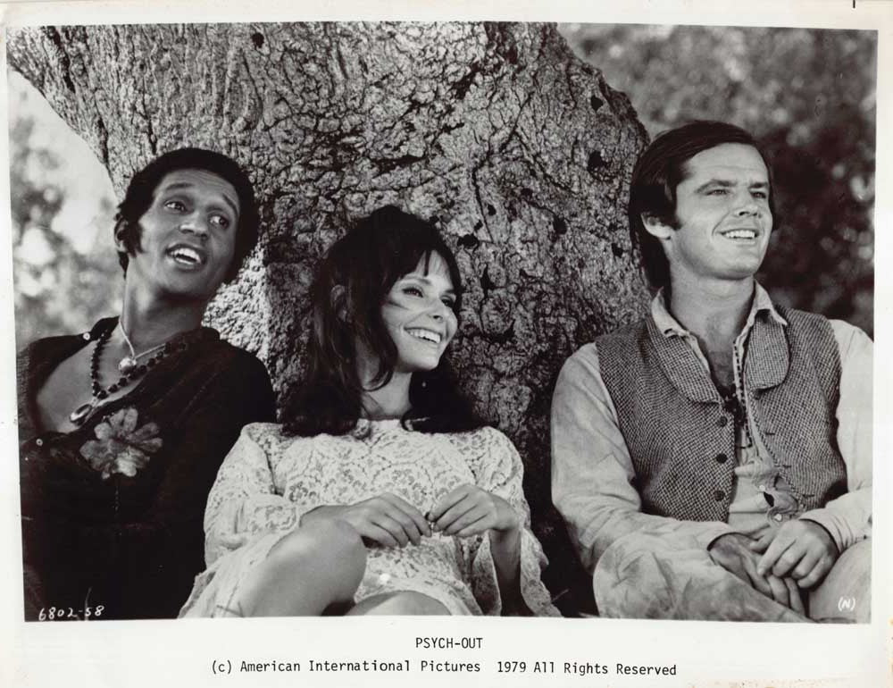 Jack Nicholson PSYCH-OUT Susan Strasberg original 10x8 press photo 1968