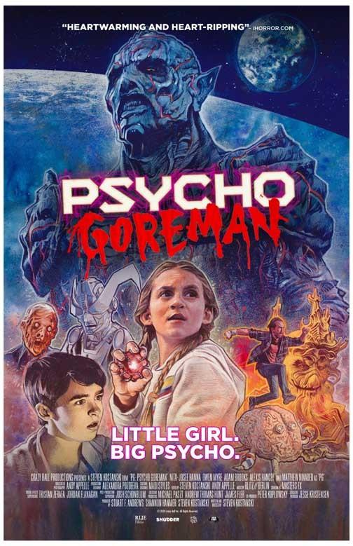 PSYCHO GOREMAN movie poster 11x17 'Style C'