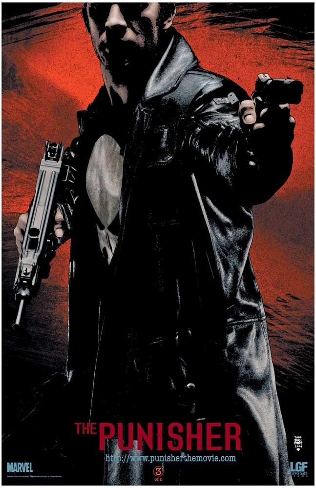 Thomas Jane THE PUNISHER movie poster 11x17