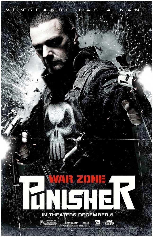 Ray Stevenson PUNISHER WAR ZONE movie poster 11x17