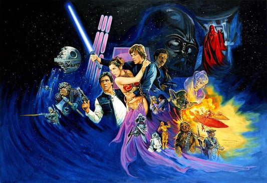 1983 Star Wars RETURN OF THE JEDI original 27½x40 British Quad