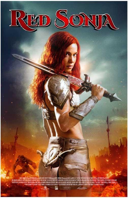 Matilda Lutz RED SONJA movie poster 11x17