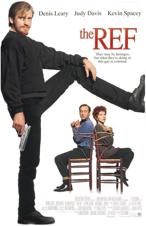 Denis Leary THE REF Judy Davis Kevin Spacey movie poster 11x17