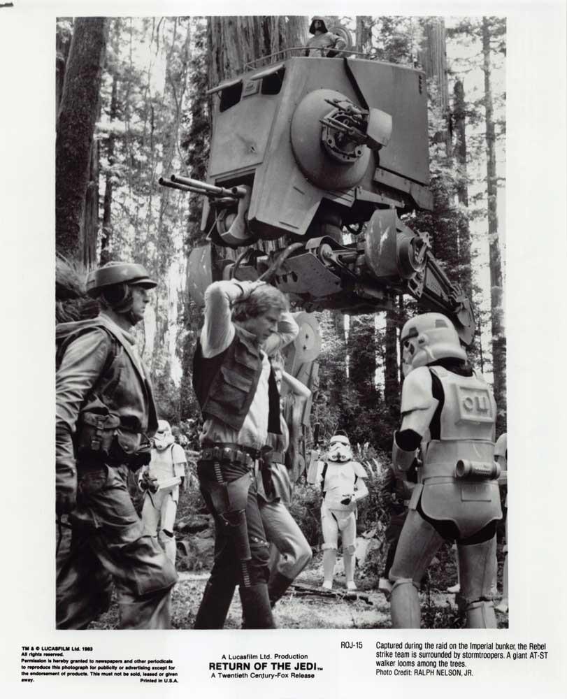 Harrison Ford Star Wars RETURN OF THE JEDI original 8x10 press photo 1983
