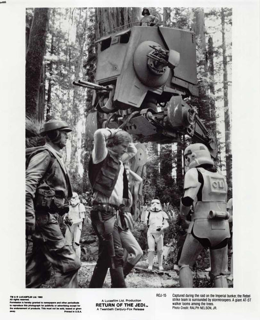 Harrison Ford Star Wars RETURN OF THE JEDI original 8x10 press photo 1983