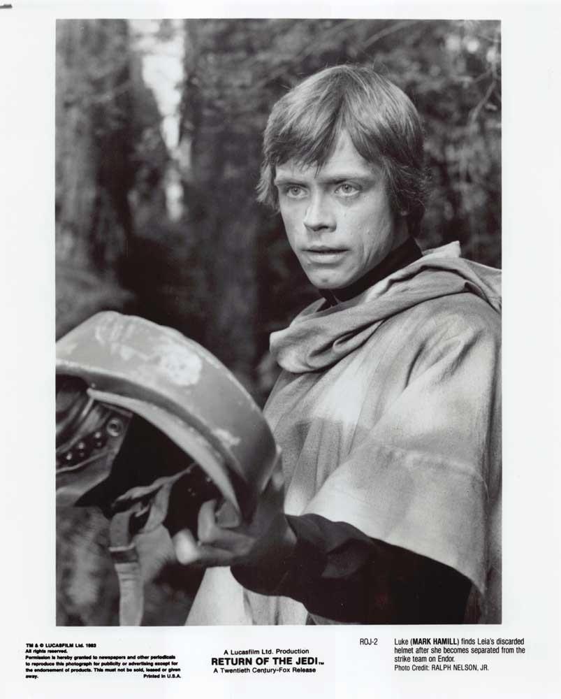 Mark Hamill Star Wars RETURN OF THE JEDI original 8x10 press photo 1983
