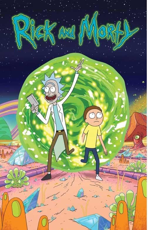 RICK AND MORTY duo poster 11x17