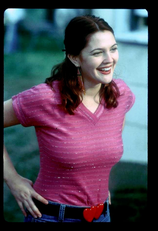 Drew Barrymore RIDING IN CARS WITH BOYS Steve Zahn color media press 35mm slides