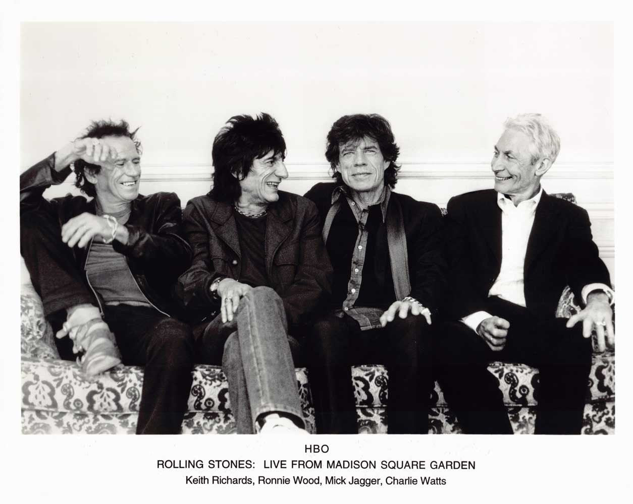 Jagger ROLLING STONES LIVE FROM MADISON SQUARE GARDEN original 10x8 press photo