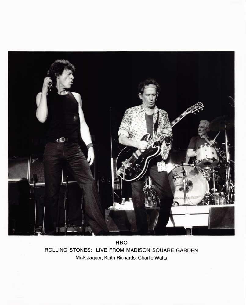 Jagger ROLLING STONES LIVE FROM MADISON SQUARE GARDEN original 8x10 press photo