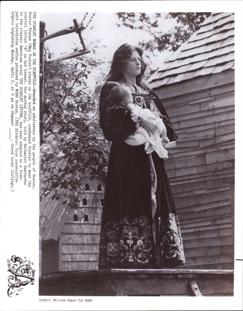Meg Foster SCARLET LETTER original 8x10 press photo 1979