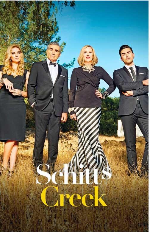 Eugene & Dan Levy SCHITT'S CREEK O'Hara Murphy field poster 11x17