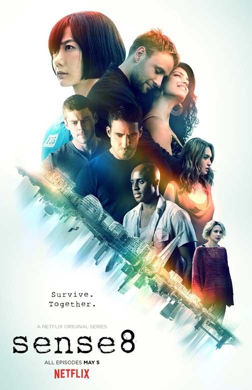 Wachowski SENSE 8 cast movie poster 11x17